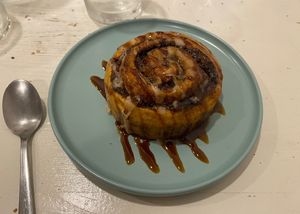 Rollo de canela   at La Oveja Negra in Madrid