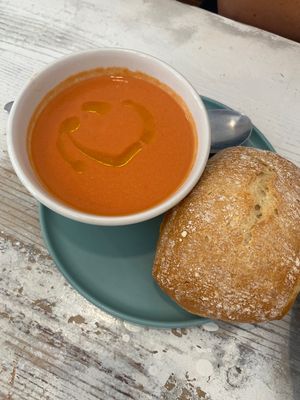 Gazpacho  at La Oveja Negra in Madrid