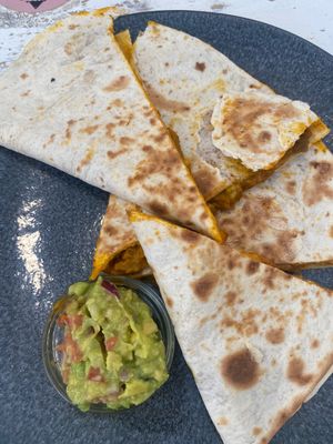 Quesadillas  at La Oveja Negra in Madrid