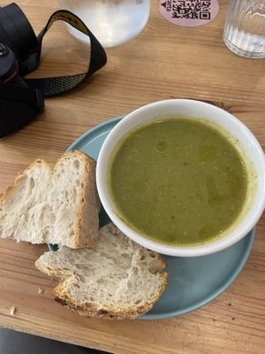 Soup 🍲  at La Oveja Negra in Madrid