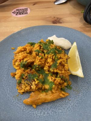 Paella 🥘   at La Oveja Negra in Madrid