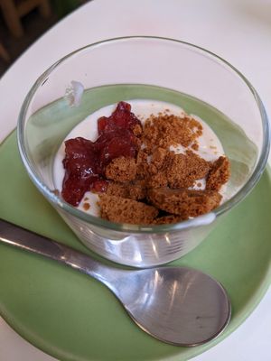 Yogurt at La Oveja Negra in Madrid
