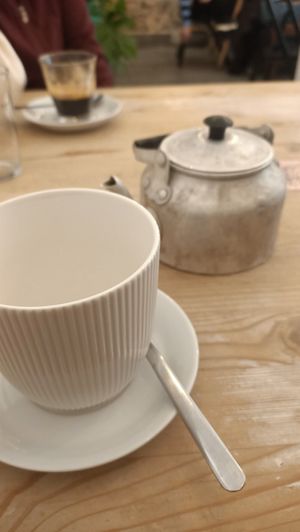 Te verde con hierbabuena at La Oveja Negra in Madrid