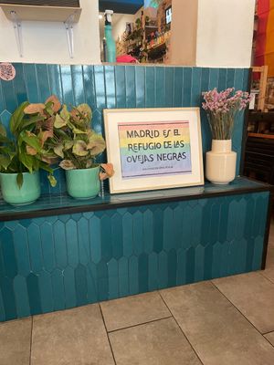   at La Oveja Negra in Madrid