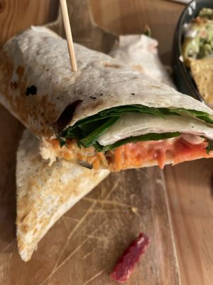 Spinach Wrap  at La Oveja Negra in Madrid