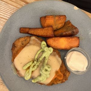 soy milanesa  at La Oveja Negra in Madrid