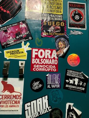   at La Oveja Negra in Madrid