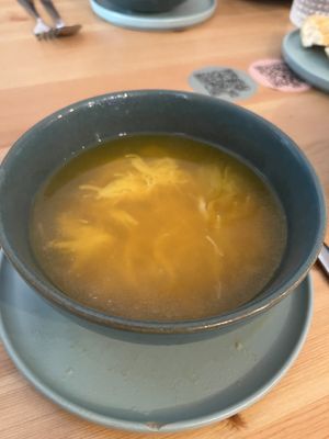 sopa de cocido  at La Oveja Negra in Madrid
