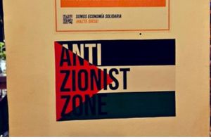 They hate jews  at La Oveja Negra in Madrid