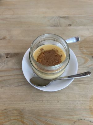 Crème brûlé   at La Oveja Negra in Madrid