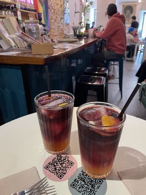 Tinto de veganx   at La Oveja Negra in Madrid