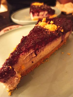 Cheesefake at La Oveja Negra in Madrid