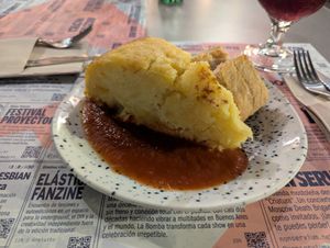 Tortilla at La Oveja Negra in Madrid