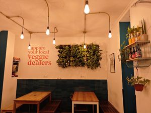 Inside at La Oveja Negra in Madrid