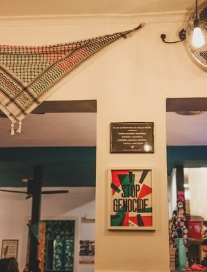 interior at La Oveja Negra in Madrid