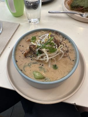 Ramen  at La Oveja Negra in Madrid