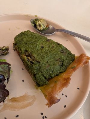 Quiche at La Oveja Negra in Madrid