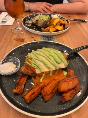 Amazing food at La Oveja Negra in Madrid