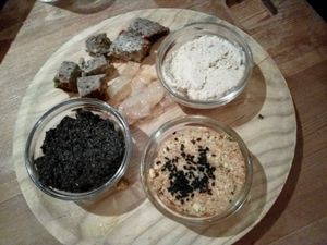 Selection of dips at La Oveja Negra in Madrid