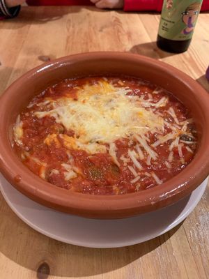 Pisto at La Oveja Negra in Madrid