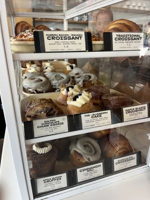 Vegan Options in the Pastry Case  at Bandit Coffee Co in St Petersburg