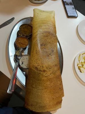 Dosa masala  at Nandan in Kathmandu