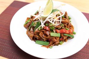 Pad Ke Mao at Basil Indian & Thai Grill in Montclair