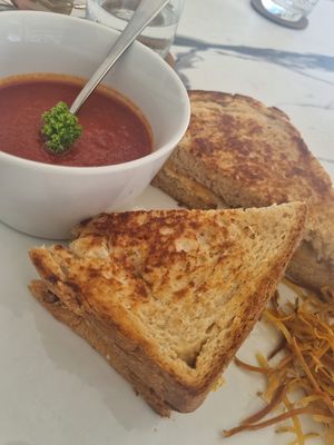 Vegan cheese toastie at The Sunny Side Cafe - Station 1 in Boracay