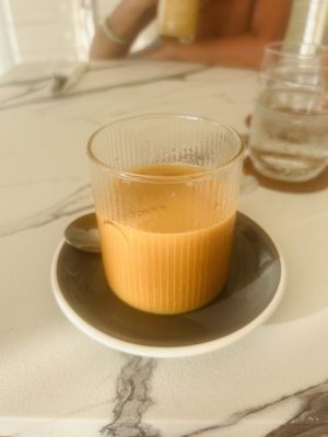 Iced Spanish latte was delicious  at The Sunny Side Cafe - Station 1 in Boracay