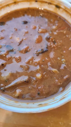 Peruvian beans side at Peruvian Flavors in Hurricane