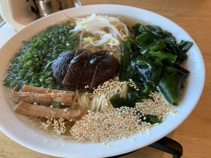 Shoyu ramen. Not much flavour but ok  at Hana Ramen - Rawai in Phuket