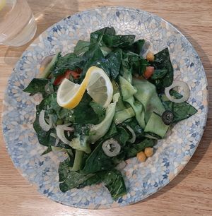 Mediterranean salad at Foody Vegan Experience Center  in Ulaanbaatar