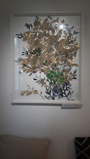 A new exhibition. The art pieces can be bought. at Foody Vegan Experience Center  in Ulaanbaatar