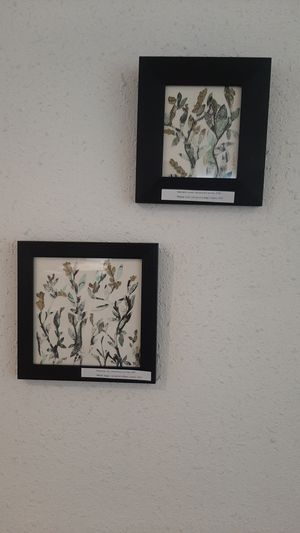 A new exhibition. The art pieces can be bought. at Foody Vegan Experience Center  in Ulaanbaatar