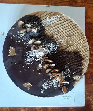 Raw cake: Ice snickers at Foody Vegan Experience Center  in Ulaanbaatar