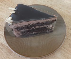 "Rocky" cake at Foody Vegan Experience Center  in Ulaanbaatar