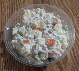 Potato salad at Foody Vegan Experience Center  in Ulaanbaatar