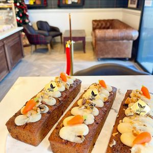 Au Moulin d'Élise Café, nous vous proposons un carrot cake vegan !  at Moulin d'élise café  in Brest