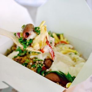 Meatless Middle East at Mr Potato in Leederville