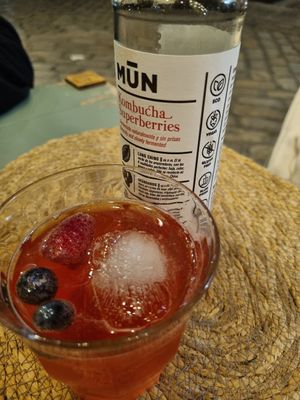 Kombucha at Naturalmente in Sevilla