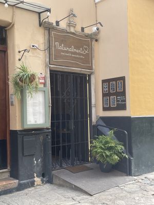 Not the front door  at Naturalmente in Sevilla
