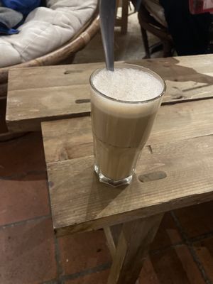 Mocha (with hazelnut milk)  at La Wilderie in Lille