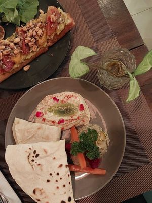 Prato árabe at Néctar Comida Afetiva in Itacare