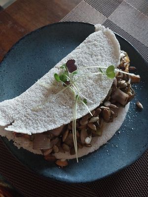 Tapioca at Néctar Comida Afetiva in Itacare