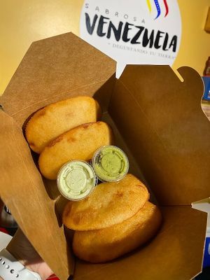 Vegan & Vegetarian Empanadas at Sabrosa Venezuela in Worcester