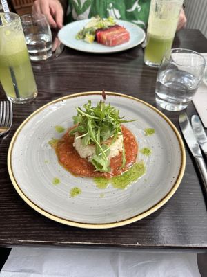 Risotto starter  at The Gate - Islington in London