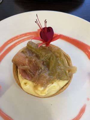 Rhubarb Tart  at The Gate - Islington in London