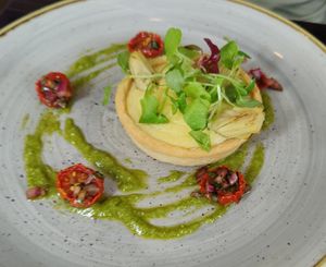 Artichoke Tart at The Gate - Islington in London