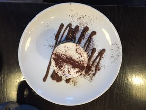 Wonderful Vegan Tiramisu at The Gate - Islington in London