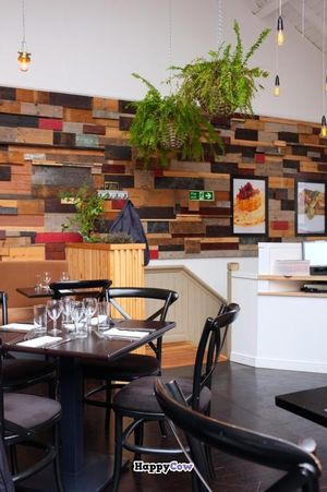 In the restaurant at The Gate - Islington in London